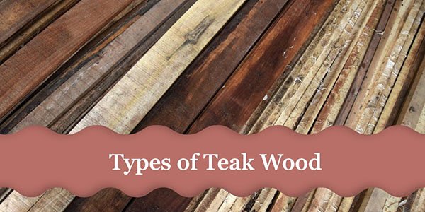 Teak wood types